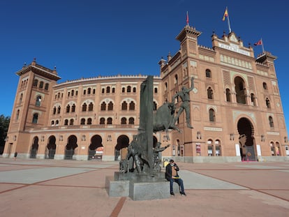 Exterior de la plaza de toros de Las Ventas en Madrid.