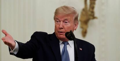 El presidente de Estados Unidos, Donald Trump.