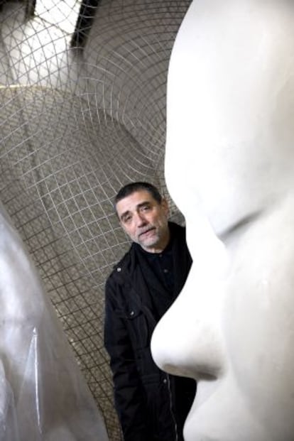 Sculptor Jaume Plensa.