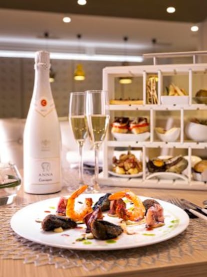 'Brunch' con cava en el hotel NH Madrid Abascal, creado por Paco Roncero.