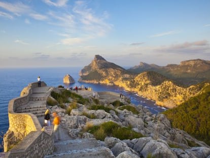 El cabo de Formentor, en Mallorca.