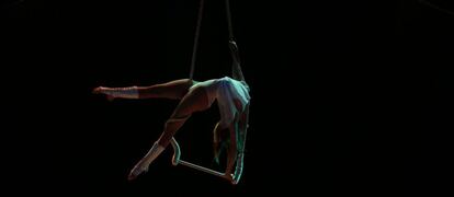 La trapecista Carola Serrano, que participa en FIRCO.