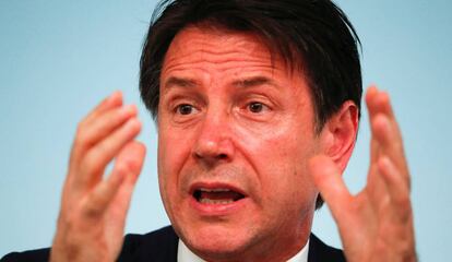 El primer ministro italiano, Giuseppe Conte.