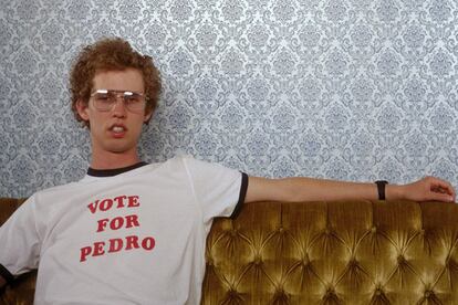 Campaña para elegir delegado en Napoleon Dynamite.