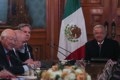 Blinken y López Obrador migración frontera
