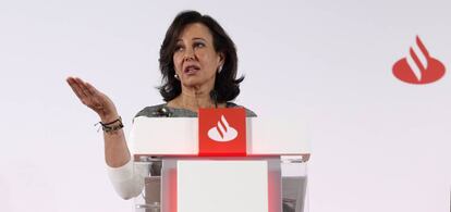 Ana Botín, presidenta de  Banco Santander