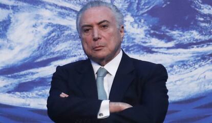 O presidente Michel Temer, cuja salva&ccedil;&atilde;o de um processo de corrup&ccedil;&atilde;o custou mais de R$ 14 bilh&otilde;es