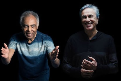 Gilberto Gil y Caetano Veloso, en una imagen de promoción.