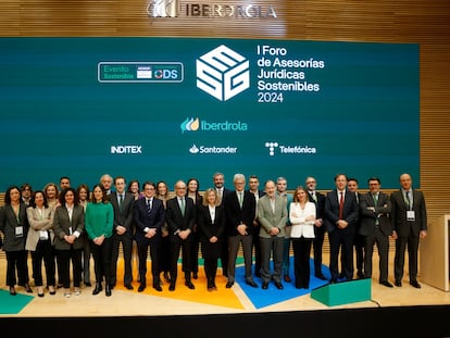 Foro de asesorías jurídicas sostenibles de Iberdrola, Inditex, Santander y Telefónica