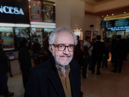 El director Emilio Martínez Lázaro este jueves en Madrid.