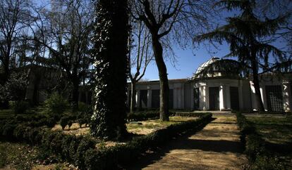 Interior de la Finca Vista Alegre, en Carabanchel.