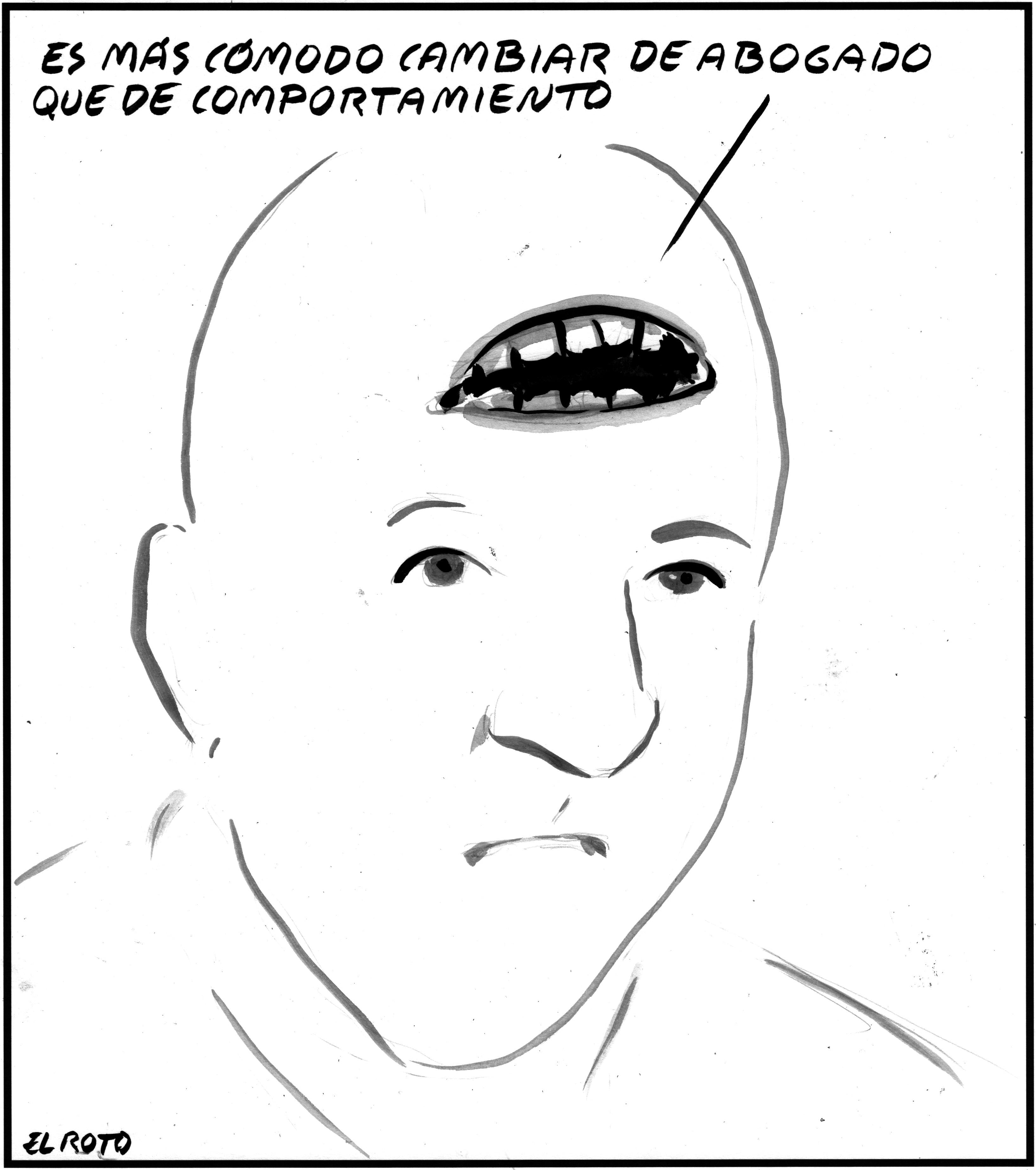 El Roto: comodidad judicial