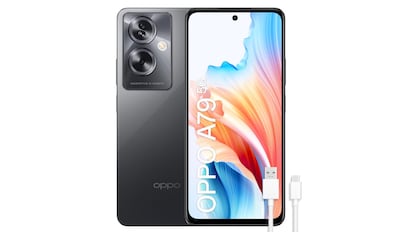 Mejores moviles gama baja: smartphone de la firma OPPO con una resolución de 2.400 x 1.080 píxeles.