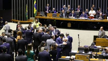 Plenário da Câmara dos Deputados, nesta terça.