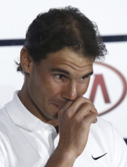 Nadal, durante el acto celebrado en el Hotel Palace de Madrid.