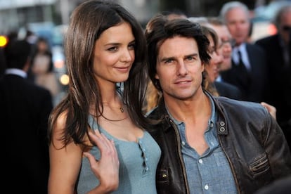 Tom Cruise y Katie Holmes.