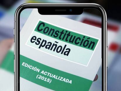 Celebra el Día de la Constitución leyéndola en la pantalla de tu móvil