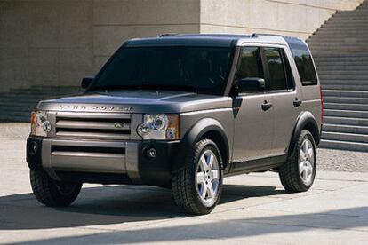 La imagen del Land Rover Discovery 3 se inspira en la del Range Rover.