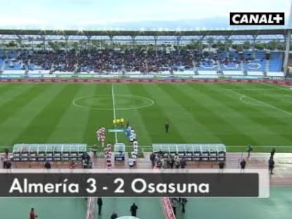 Almería 3 - Osasuna 2