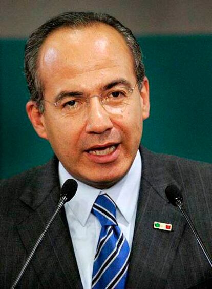 Felipe Calderón.