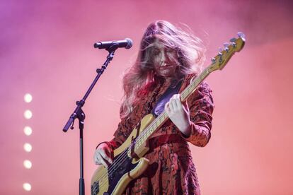 Haim durante el Primavera Sound 2018.