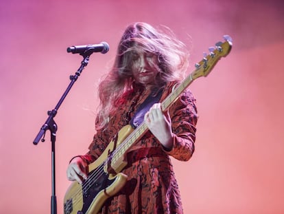 Haim durante el Primavera Sound 2018.