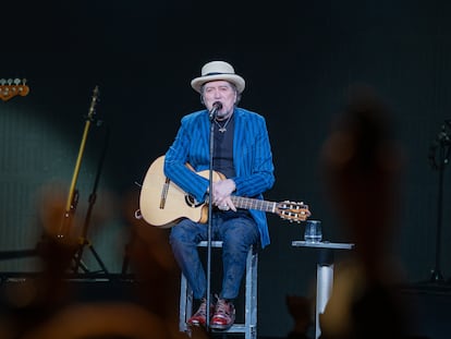 Joaquín Sabina, el pasado 17 de noviembre en el Madison Square Garden de Nueva York.