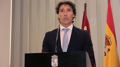 El director general de Seguridad Ciudadana y Emergencias de Murcia, Pablo Ruiz Palacios, en una foto de archivo.
