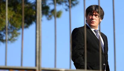 O presidente catalão, Carles Puigdemont.