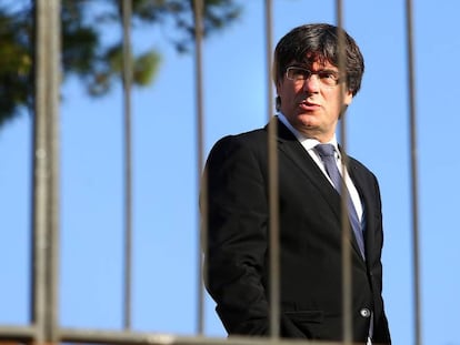 O presidente catalão, Carles Puigdemont.