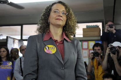 Luciana Genro, no último domingo.