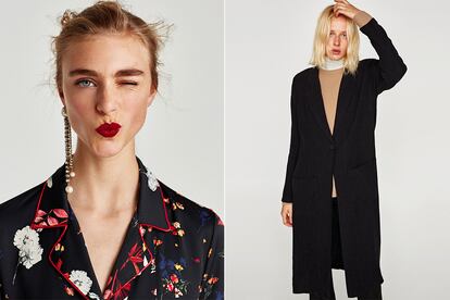 Zara combina modelos divertidas con otras serias, tristes e incluso desorientadas.