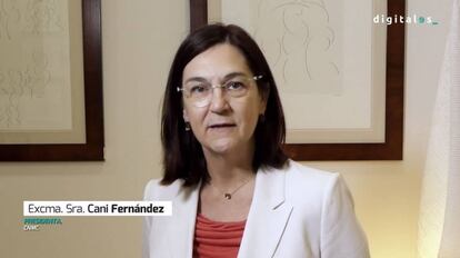 La presidenta de la Comisión Nacional de los Mercados y la Competencia (CNMC), Cani Fernández