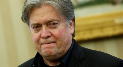 Steve Bannon, consejero del presidente Donald Trump