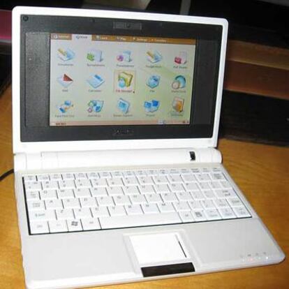 Modelo EeePc de Asus.