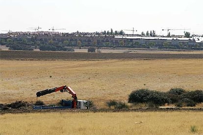 El paraje de Villanueva de la Cañada donde poseía terrenos el ex director general de Urbanismo de la Comunidad de Madrid.