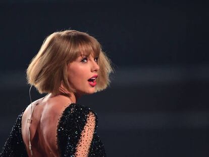 Taylor Swift numa imagem de 2016.