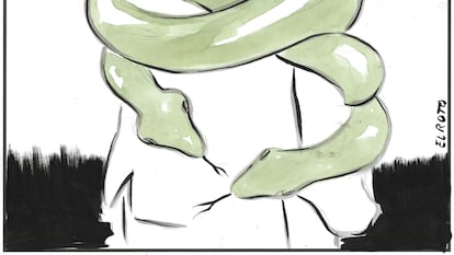 El Roto: abrazo político