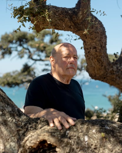 Leo Bettesti, fundador del movimiento 'Maffia No, a vitta iè' (No a la mafia, sí a la vida), retratado el pasado 3 de julio en Porticcio.