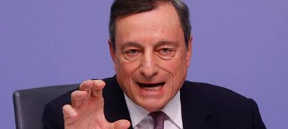 Mario Draghi, presidente del BCE.