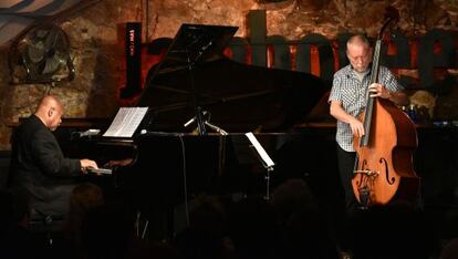 Kenny Barron y Dave Holland durante su actuaci&oacute;n en el Jamboree. 