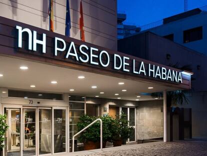 Hotel de NH del Paseo de La Habana.