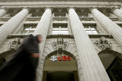 Sede del gigante bancario suizo UBS en la ciudad de Zurich.