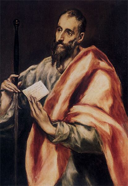 <i>San Pablo, </i><b>de El Greco (Museo de El Greco de Toledo).</b>