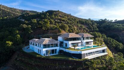 Una vivienda a la venta en La Zagaleta, en el municipio malagueño de Benahavís.