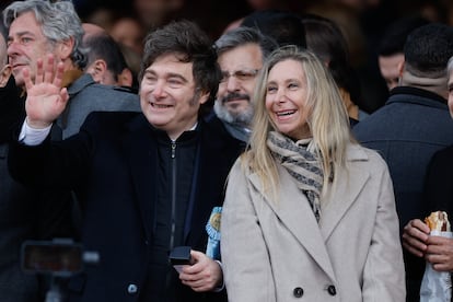 Javier Milei y Karina Milei en Buenos Aires, en agosto de 2025.