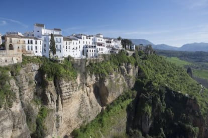 El gran Tajo de Ronda (M&aacute;laga).