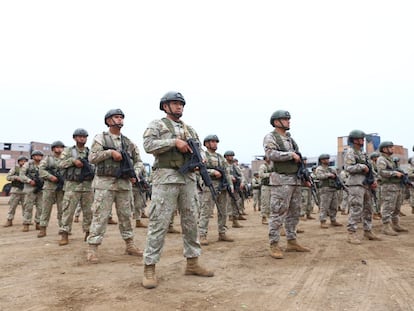 Operativo en San Juan Lurigancho, Perú