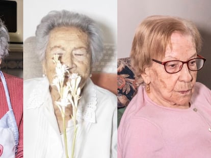 Personas centenarias en España