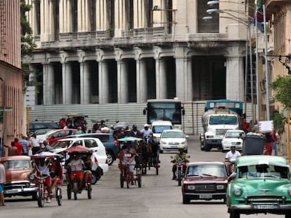 Uma rua de Havana (Cuba)